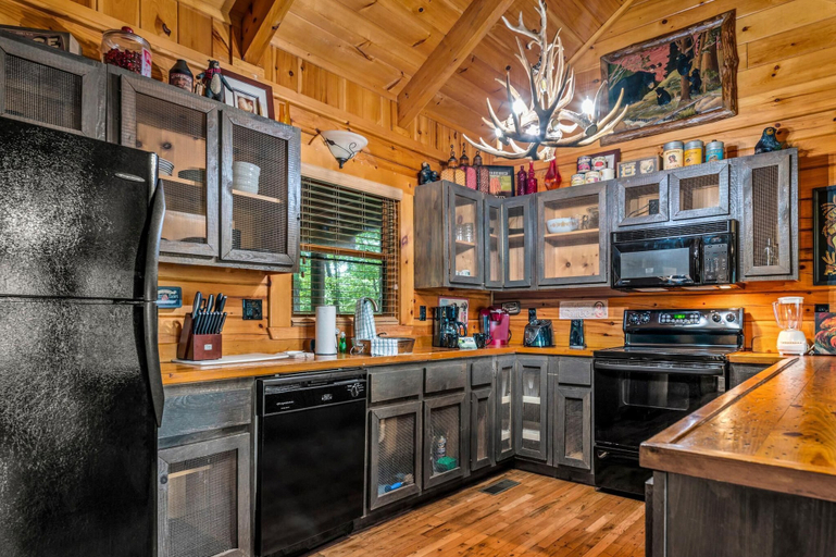 Private kitchen 5, Gatlinburg Enchanted Treehouse, Sevier