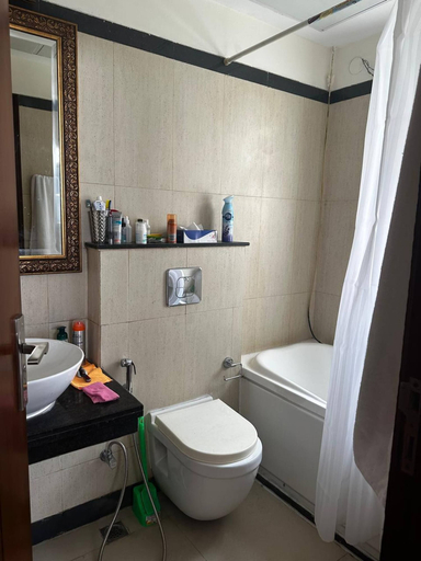 Bathroom 5, Luxurious 3bhk Apartment in Gurgaon With City and Garden Views, Gurgaon