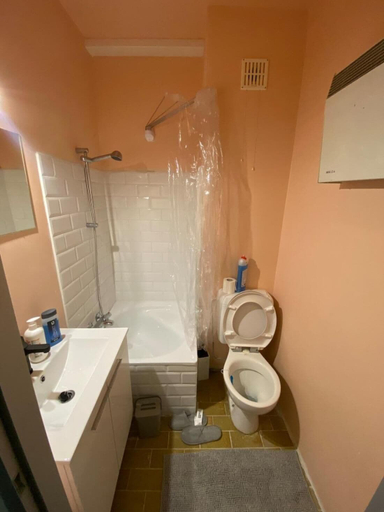 Bathroom 4, Room-central Cozy Fully Equiped Studio, West-Vlaanderen