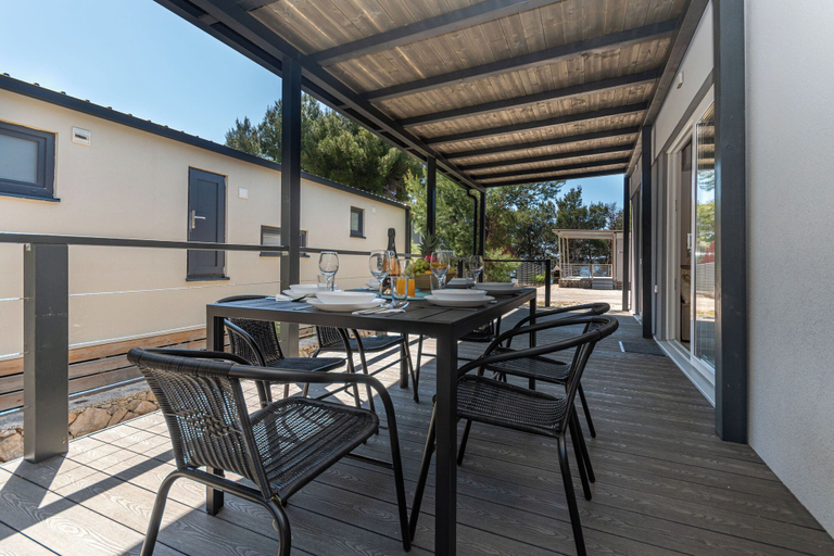 Terrace/patio 4, Mobile Home Oaza Mira Camping 920, Pakoštane