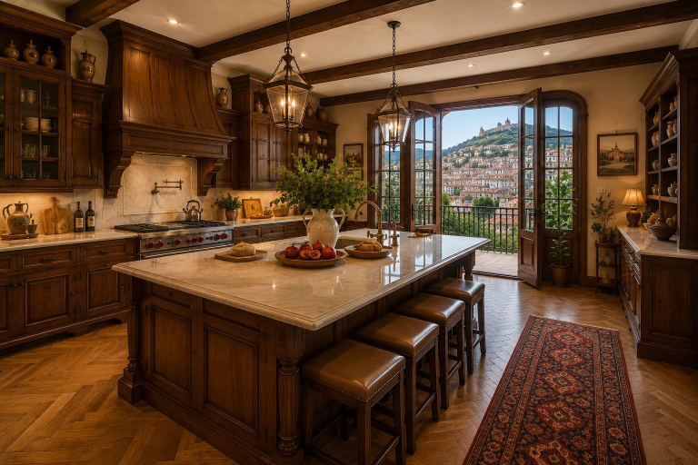 Private kitchen, Sunset aparts, Tbilisi