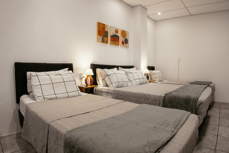 Bedroom 3, Villa Bilac - Amplos Studios 2km da Vila Germanica, Blumenau