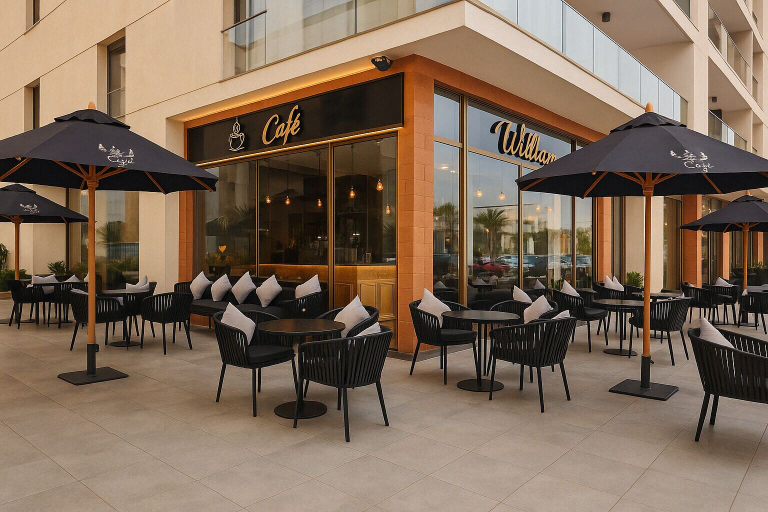 Food & Drinks 5, Stylish Porto Said Stay, Al-Manasrah