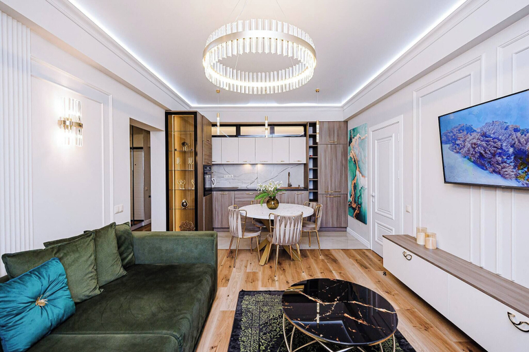Living room 4, Oasis Premium-inn 2BD Flat, Chisinau