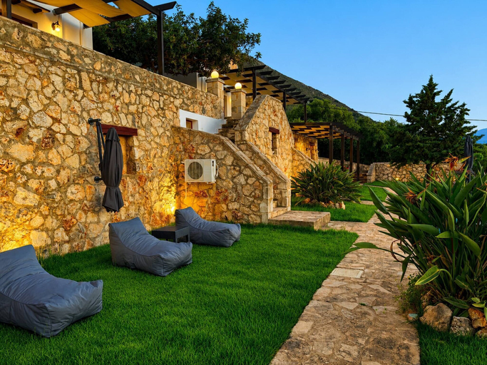 Terrace/patio 4, Hidden Oasis Amazing Seaview- Anameni 1BD 1BA 4PL, Crete