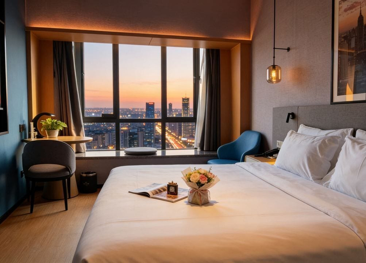 Bedroom 2, Country Inn & Suites By Radisson, Jiangmen
