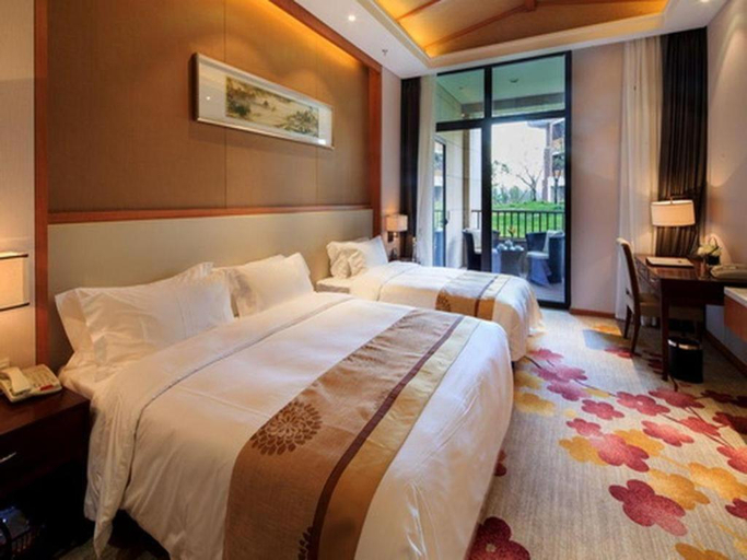 Bedroom 3, Jianguo Hotspring Hotel, Langfang