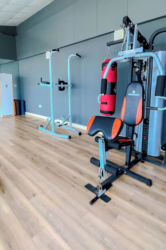 Fitness facility, Luxurious 2-Bedroom Apartment in Lagos with City View, Eti-Osa