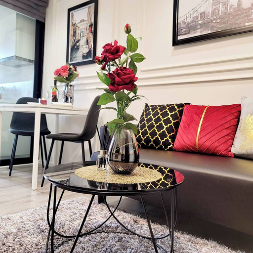 Living room 5, Urban Elegance Knightsbridge BTS Bearing, Muang Samut Prakan