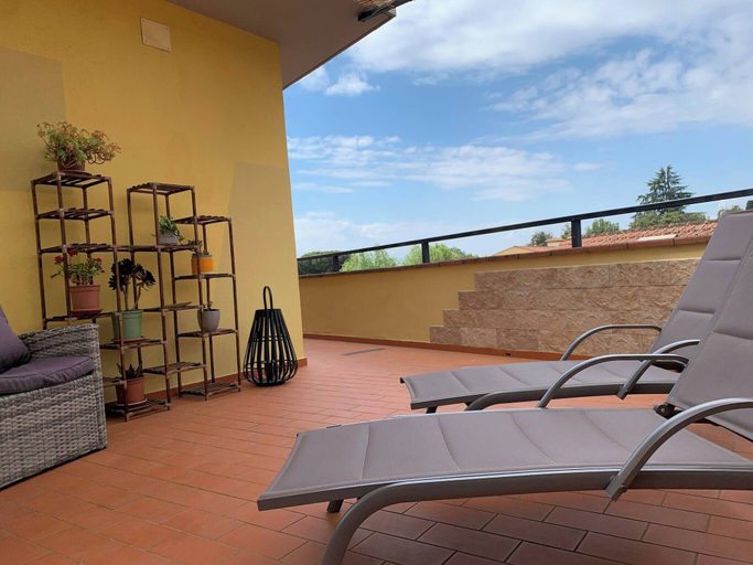 Balcony 3, Penthouse 19 With Panoramic View, Pistoia