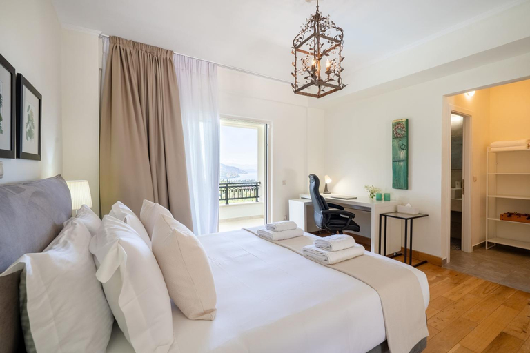 Bedroom 3, Ionian Sea View Villa, Ionian Islands