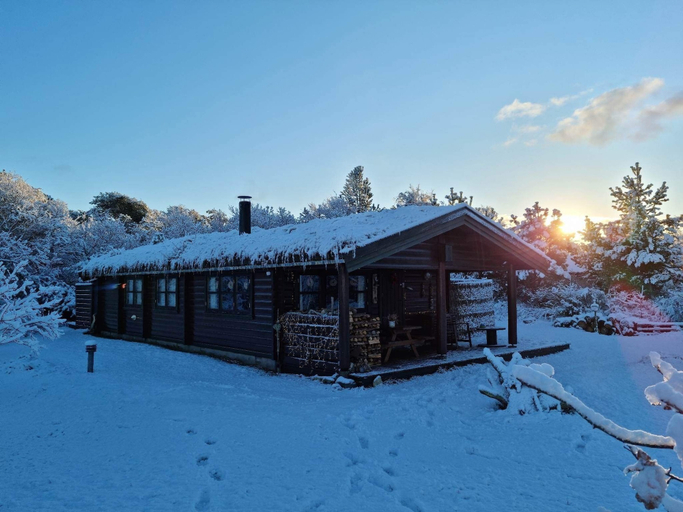 Exterior, Norwegian log cabin in Kandestederne, Frederikshavn