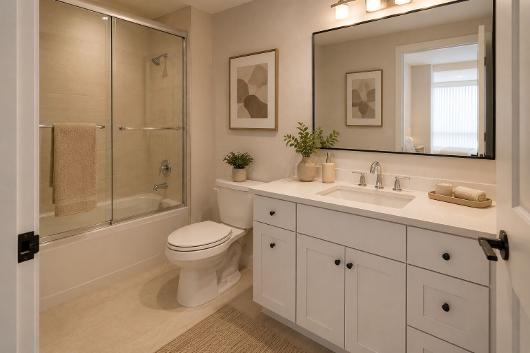 Bathroom, Maison Oryns, Toronto