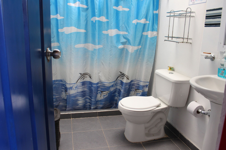 Bathroom, Hotel Pueblito Quindiano, Montenegro
