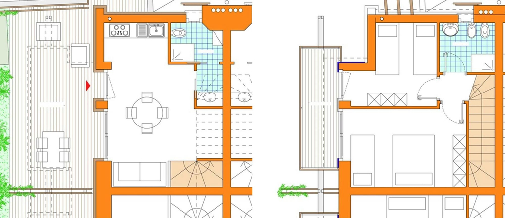 Floor plan 3, A Tranquil Getaway for Seven Guests in Bibione, Venezia