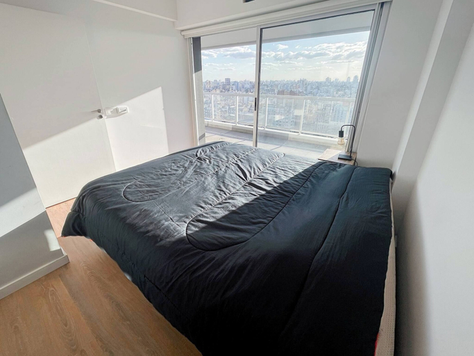Bedroom 2, One-bedroom Apartment in Recoleta With Panoramic Views, Distrito Federal