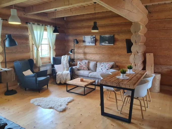 Living room 4, Holiday Home With a Terrace and Mountain Views, Tatra