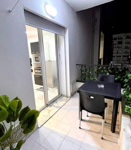 Terrace/patio, Cozy 1BR Retreat, Steps to Sand, Sousse Médina