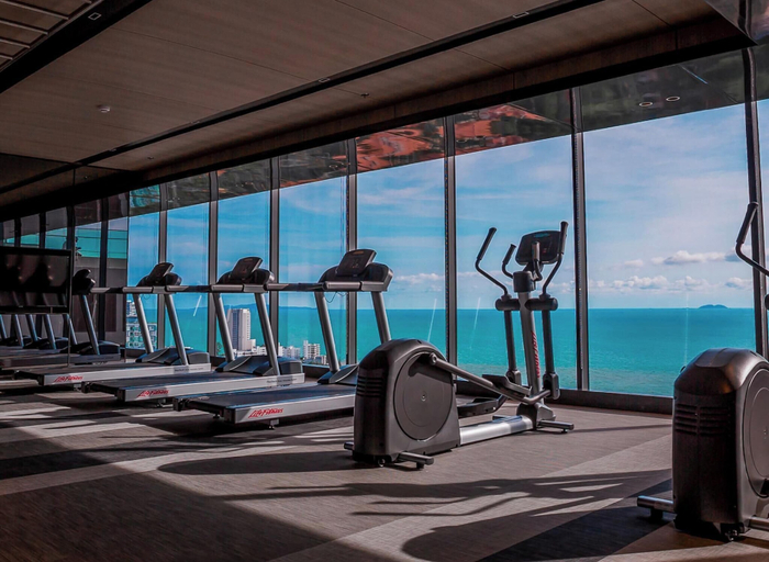 Fitness studio, Sea View Beauty Excellent Location - Beach Front, Pattaya
