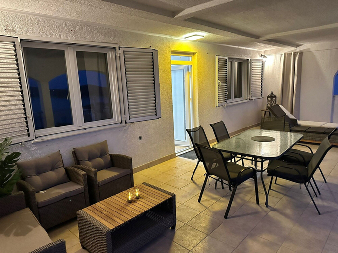 Terrace/patio 4, Apartments Tisno View, Tisno