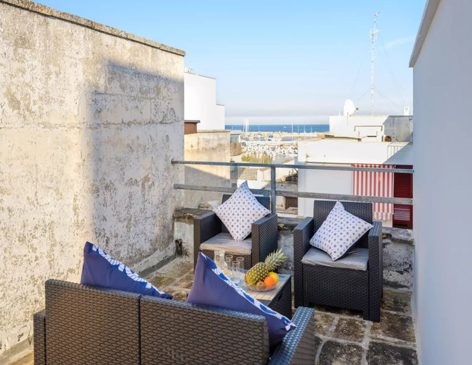 Terrace/patio 4, Luxury Holiday Home Sea View Panoramic Terrace, Lecce