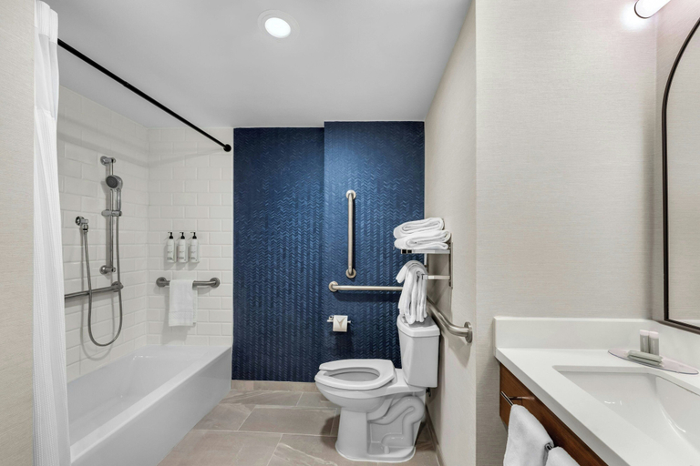 Bathroom 5, Fairfield Inn by Marriott Boston Woburn-Burlington, Middlesex