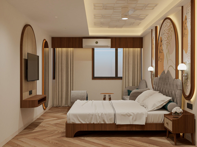 Room 5, Hotel Heaven Green, Rajkot