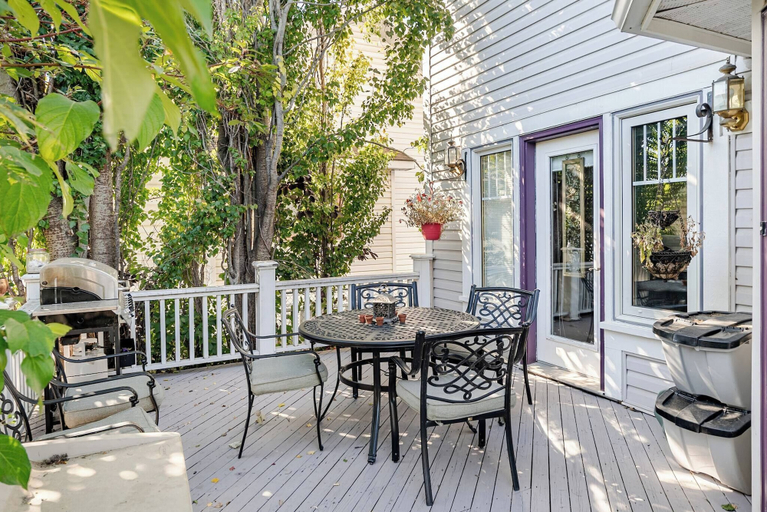 BBQ/picnic area, Charming Victorian Home in Okotoks Elegant Comfort & Modern Convenience, Division No. 6