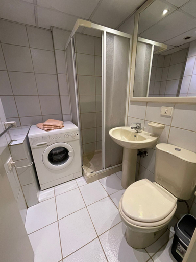 Bathroom, Loft in Siwar-zouk- 2 Minutes From Hotel Le Royal-dbayeh- by car, Kasrouane