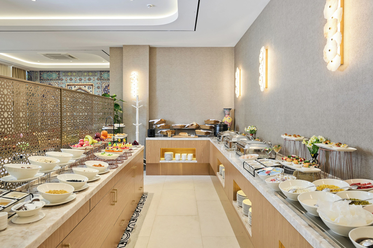 Breakfast buffet 5, Sayidat Hotel Islamic Civilization Center, Tashkent City