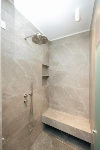 Bathroom 3, Petali Village Hotel, South Aegean