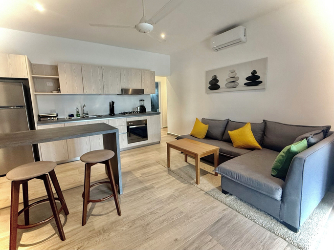 Living area, Modern Apartament Near the Sea-las Terrenas, Las Terrenas