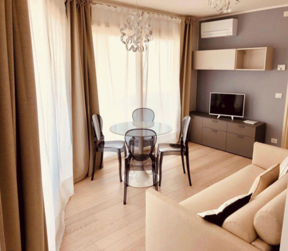 Living room 2, Luxury Accommodation With Panoramic Terrace, Udine