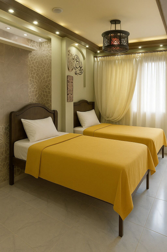 Bedroom, Charming Chalet in Port Said With Garden View, Al-Manasrah