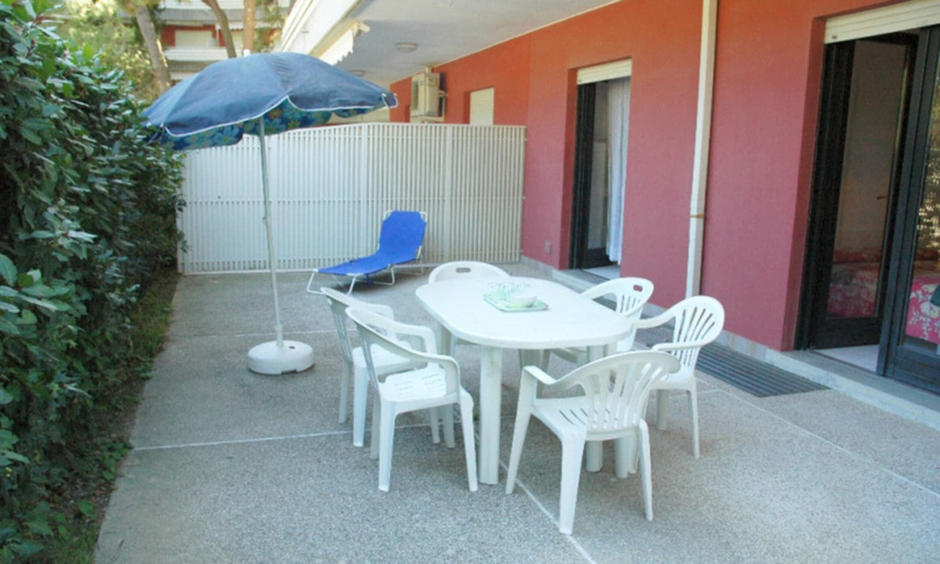 Terrace/patio 5, Coastal Flat With Shared Pool, Udine