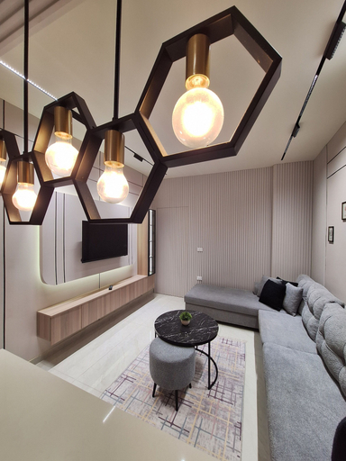 Living room 3, Charming 2-bedroom Apartment in Hamra, Beirut, Beirut