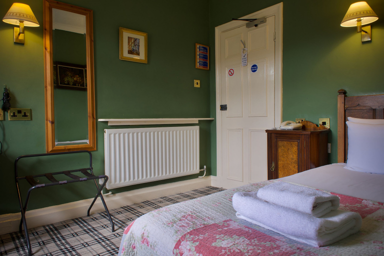 Bedroom 2, Wynnstay Hotel, Powys