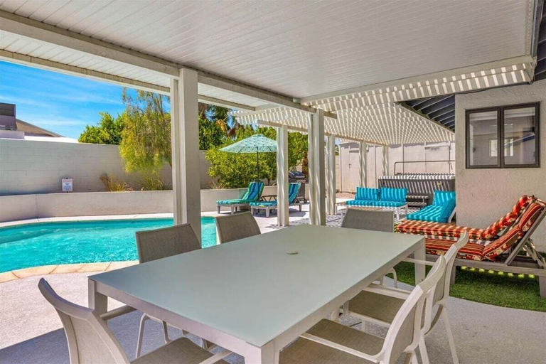 Outdoor dining, The Marlon Blando Blends Modern Comfort With a Laid-back Atmosphere, Riverside