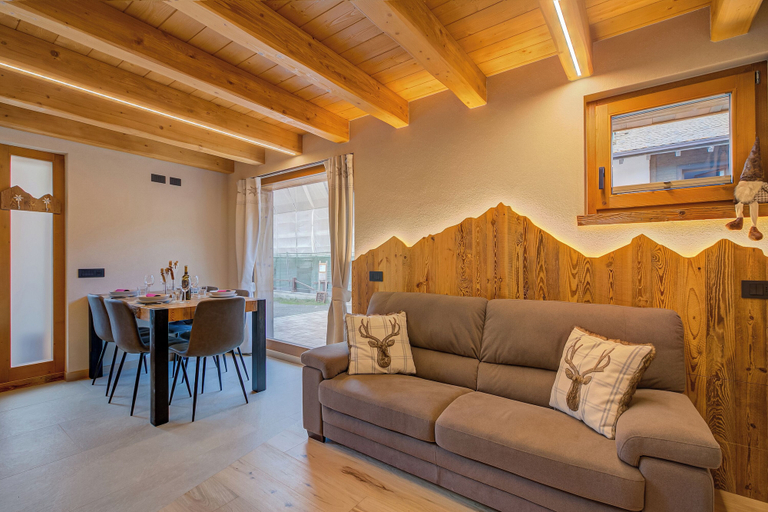Living area, Casa Fiorita, Sondrio