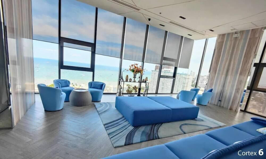 Lounge 5, Exclusive Sea View 2 Bed Room High Floor 2 Balcony, Pattaya