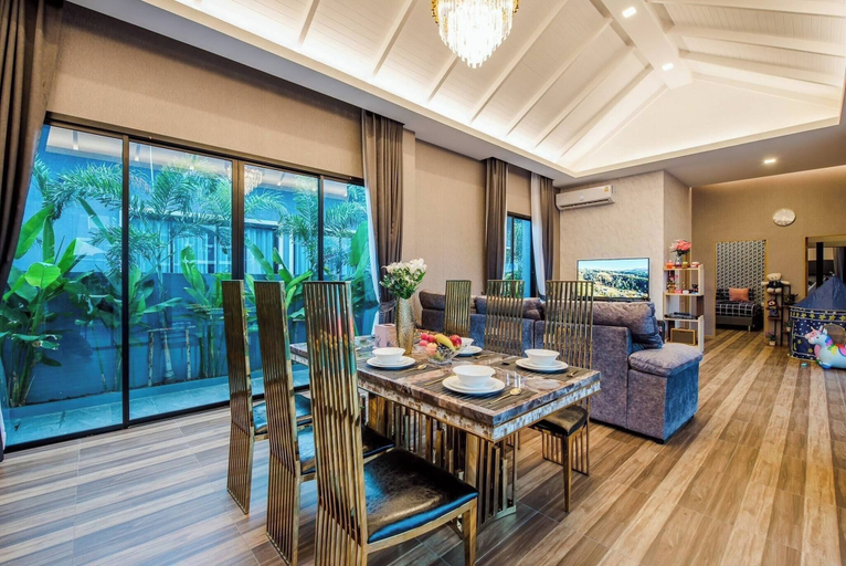 Dining room 5, Orange Private Pool Villa, Near Cham Am Beach, Cha-Am