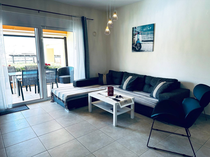Living area 3, To Steki 1min From Beach 2bd 1ba, Crete