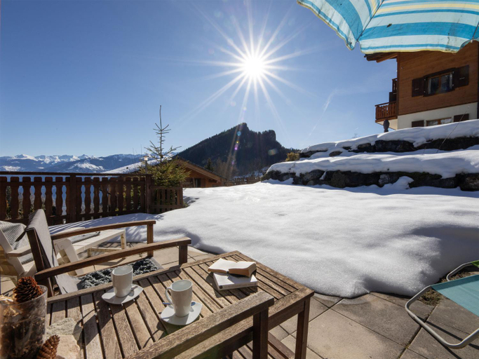 Balcony/terrace 5, Chalet Orchidee by Interhome, Conthey