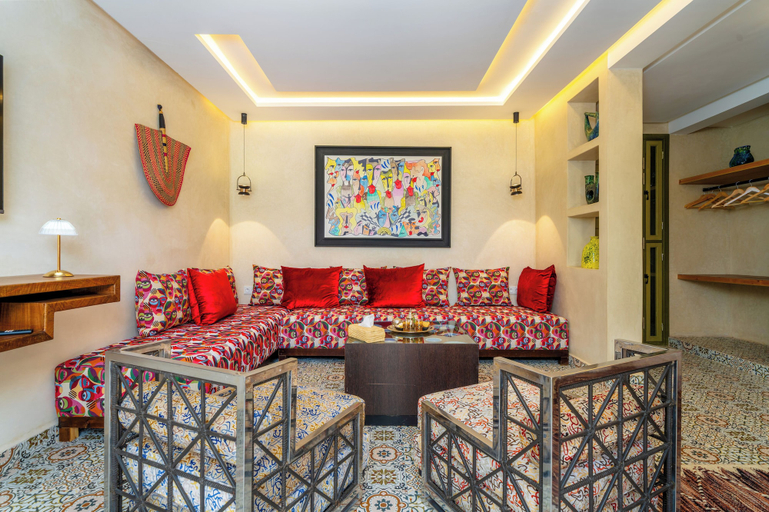 Living area 5, Jnane Rihane Marrakech, Marrakech