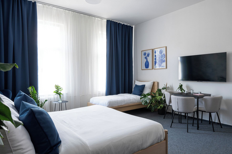 Room 4, Hotel Botanica by goodnite cz, Brno