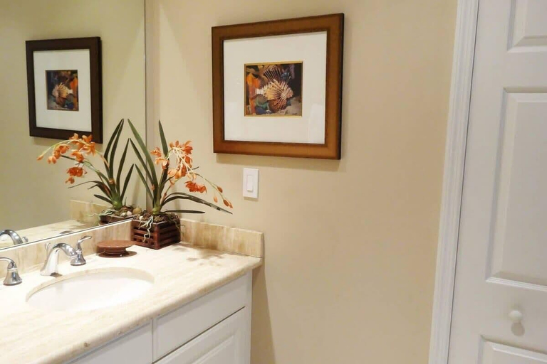 Bathroom 4, Ground-floor unit in front of lazy river pool at Pacifico in Coco, Carrillo
