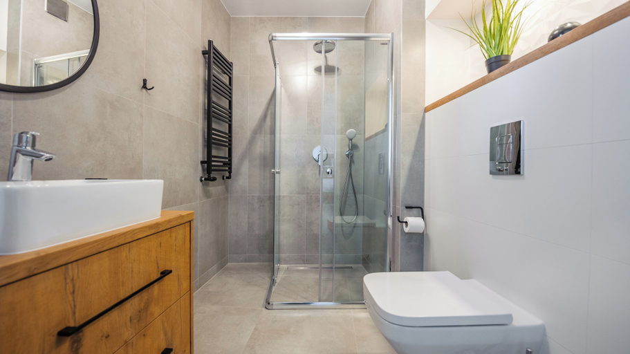 Bathroom 4, Apartamenty Sun & Snow Nowe Hallerowo, Puck
