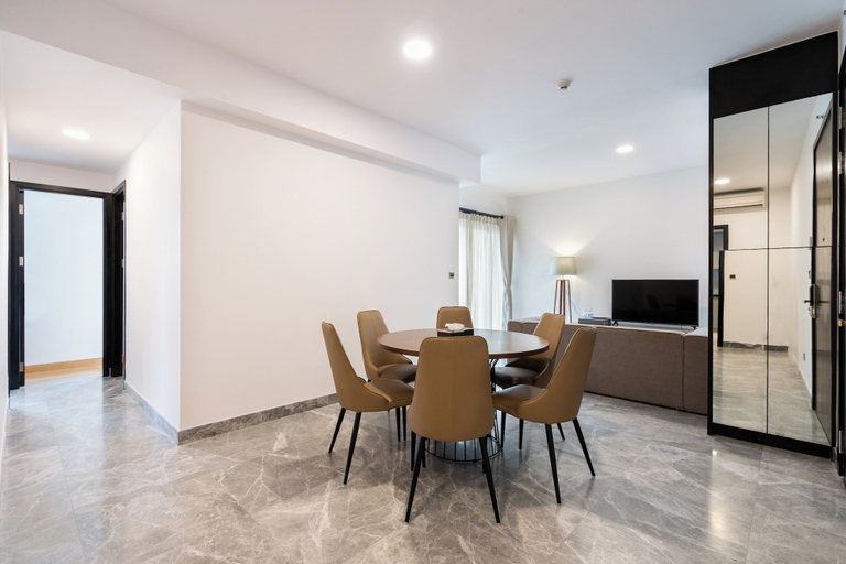 Dining 2, TV D1Mension Luxury 3BR Infinity Pool, District 1