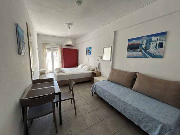 Bedroom 5, Annoula Studio & Apartments, South Aegean