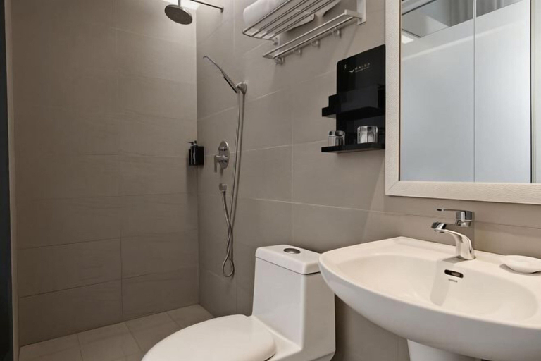 Bathroom 4, Xiang De V Hotel, Jingzhou